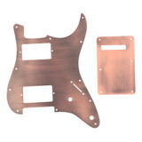 Guardabarros Hh De Cobre Para Guitarras Y Placa Trasera, Cav