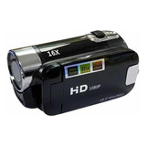 Filmadora Videocamara Full Hd 1920x1080p Luz Led 16mp Lcd