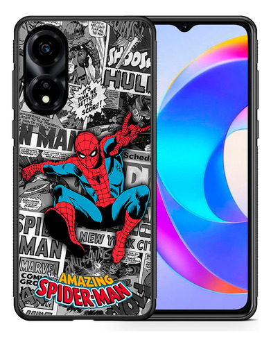 Funda Honor X5 Plus Anime Manga Comics Heroes Damas Futbol 