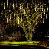 Luces Navidad Exteriores, Meteoros 8 Tubos 256 Led,