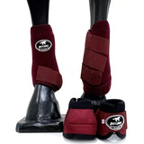 Kit Cloche E Caneleira Boots Horse Vinho