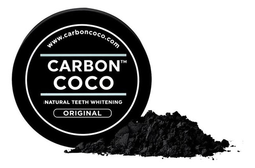 Blanqueador Dental Carbon Coco Limpieza Dientes Natural