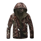 Chaqueta Softshell Caza Repelente Agua Camuflaje Realtree