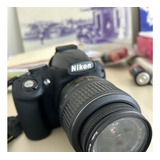  Nikon Kit D3100 +  Lente 18-55mm Vr Dslr Color  Negro