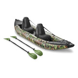 Serenelife Kayak Inflable Para 2 Personas Kayak Doble Con De