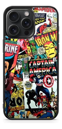 Funda Avengers Los Vengadores Deluxe Comic Collage Marvel 2
