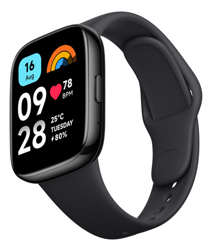 Xiaomi Redmi Watch 3 Active, Pulsera Inteligente Llamadas Bt Caja Negro Malla Negro Bisel Negro