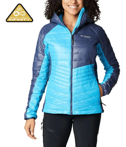 Campera Columbia Platinum Peak Hooded Infinity Mujer 