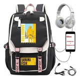 Mochila De Anime Banana Fish Mochila Escolar Para Niños Y Ni