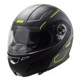 Casco Moto Rebatible Hawk Rs5 Resistance Doble Visor 