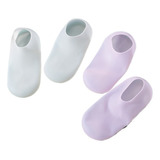 3 Pares De Mascarillas For Pies Y Calcetines Que Cubren Gel