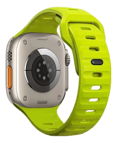 Para Apple Watch Ultra Correa Deportiva De Silicona