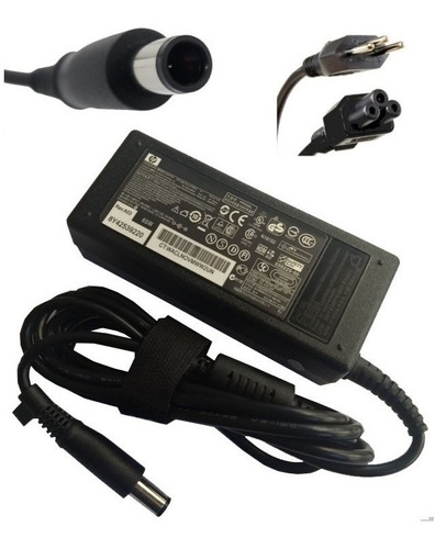 Fonte Carregador Para Hp Dv4 Dv5 Dv6 Dm4 Cq40 G42 G60