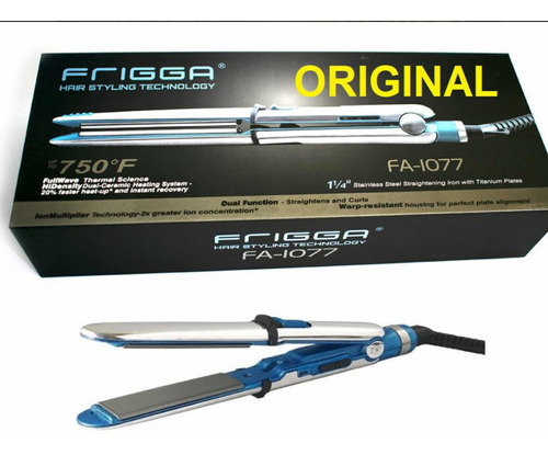 Plancha Alisadora Y Onduladora Profesional Frigga 750°f