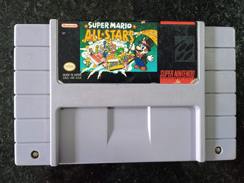 Super Mario All Stars Original Super Nintendo - Snes - Usado