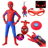 Disfraz Infantil Miles Morales Spider-man Cosplay 6pcs/kit