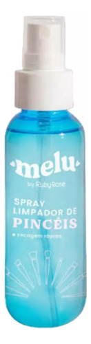 Spray Limpador De Pincéis Secagem Rápida Melu By Ruby Rose