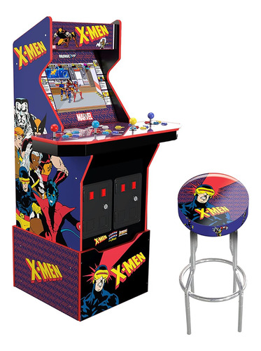 Arcade 1up Arcade1up X -men 4 Jugador De La Máquina Arcade (