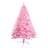 Árbol De Navidad 1.82 Metros Color Rosa Artificial 700 Ramas