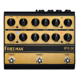 Pedal Friedman Dual Tube Preamp Di + Ir Valvulado - Usa