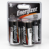 Baterías Alcalinas Energizer Max D, 4-count