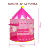 Tienda Del Castillo,carpa Plegable Plegable Para Juegos,rosa