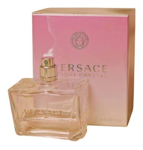 Versace Bright Crystal Eau De Toilette 90 ml Para  Dama