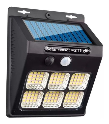Lampara Solar Con Sensor De Movimiento 801-6b Reflector 