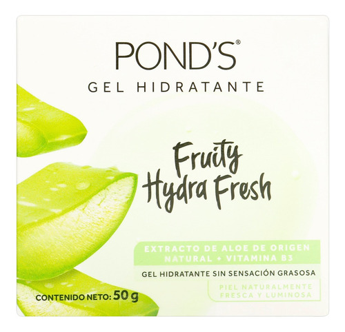 Gel Hidratante Ponds Fruity Hidra Fresh Aloe 50 Gr