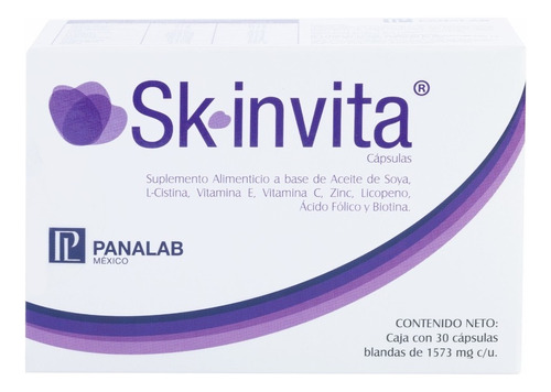 Skinvita Cápsulas Antioxidante Restaurador De Piel  30 Caps