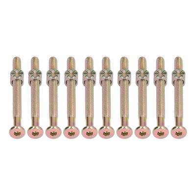 Tornillos Para Cuna De Bebé, 10 Juegos, M6, Acero Inoxidable