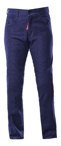 Pantalon Jean Stav Azul Protecciones Elastizado Motoscba