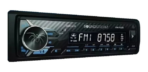 Auto Estéreo Soundstream Vm-902b Multicolor Bluetooth Usb Auxiliar Fm Caratula Desmontable ( 6 Meses De Garantia )