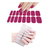 Kit 2 Cartelas Adesivo Película Esmalte Para Unhas Cor Lisa