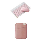 Kit Teclado+mouse Inalambrico Y Funda Tablet O Notebook 11 