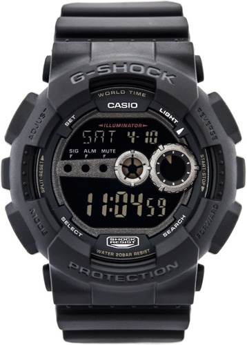 Reloj Casio Para Hombre Shock Militar Gd100-1b Color