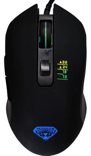 Mouse Computador Portatil Iluminacion Rgb Ergonomico Usb