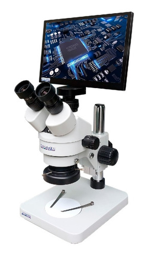 Microscopio Óptico Trinocular Medición  10fe