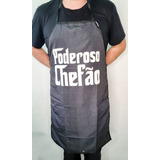 Avental Cozinha Divertido Estampa Geek Presente Churrasco Cor Colorido Desenho Do Tecido Poderoso Chefão