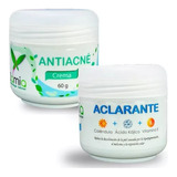 Kit Crema Aclarante Y Anti Acné - g a $1425