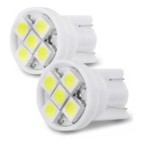 Par Pingo T10 5 Leds 12v Ultra Light Branco Puro Tech One