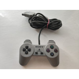 Control Alambrico Original De Sony Ps1 Playstation 1 Gris