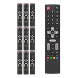 Kit 10 Controle Remoto Compatível Tv Philco Smart Tv Led