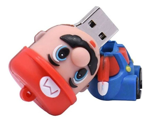 Usb 64 Gb Personaje -mario Bros