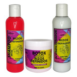 Kit De Shampoo Acondicionador Y Crema Rizo Definidos