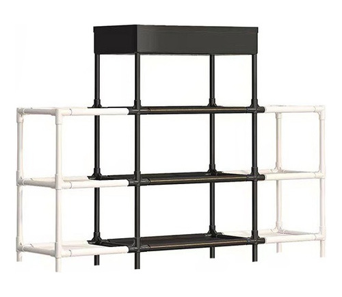 Rack Zapatero Organizador Multiuso Estante 4 Niveles