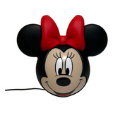 Luminária Infantil Minnie Mouse Cartoon Disney Lâmpada Led