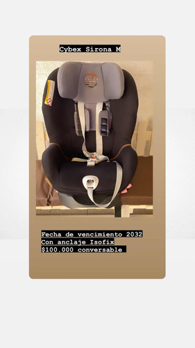 Silla De Auto Cybex Sirona M