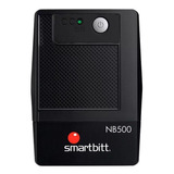 Ups Regulador De Voltaje Smartbitt Smart Interactive Sbnb500 500va Entrada Y Salida De 120v Ca Negro