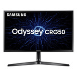 Monitor Curvo Samsung Odyssey 24'', Fhd, 144hz, Hdmi, Crg50